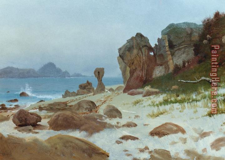 Albert Bierstadt Bay Of Monterey